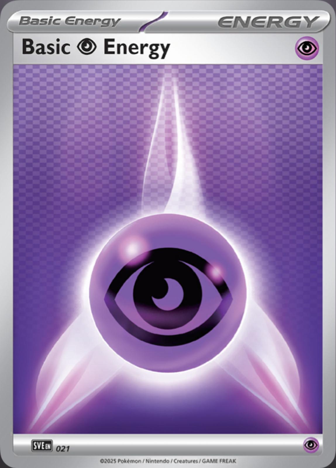 Scarlet & Violet Energy Basic Psychic Energy Pokémon card